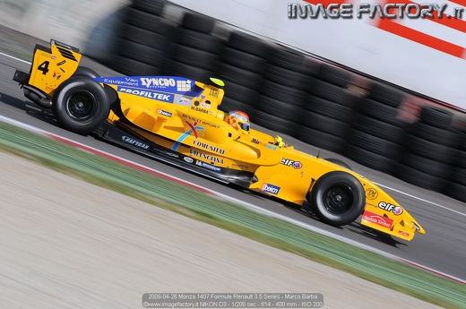 2008-04-26 Monza 1407 Formule Renault 3.5 Series - Marco Barba
